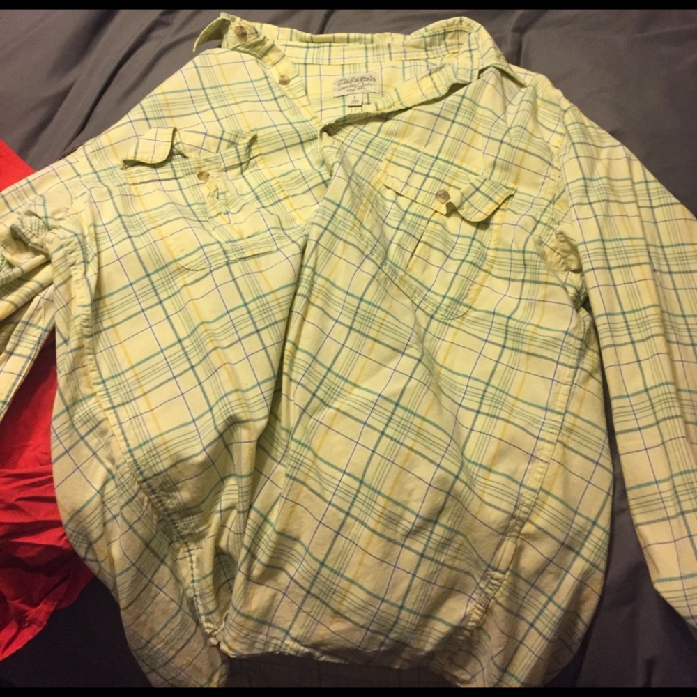 Cabelas large regular outfitter shirt