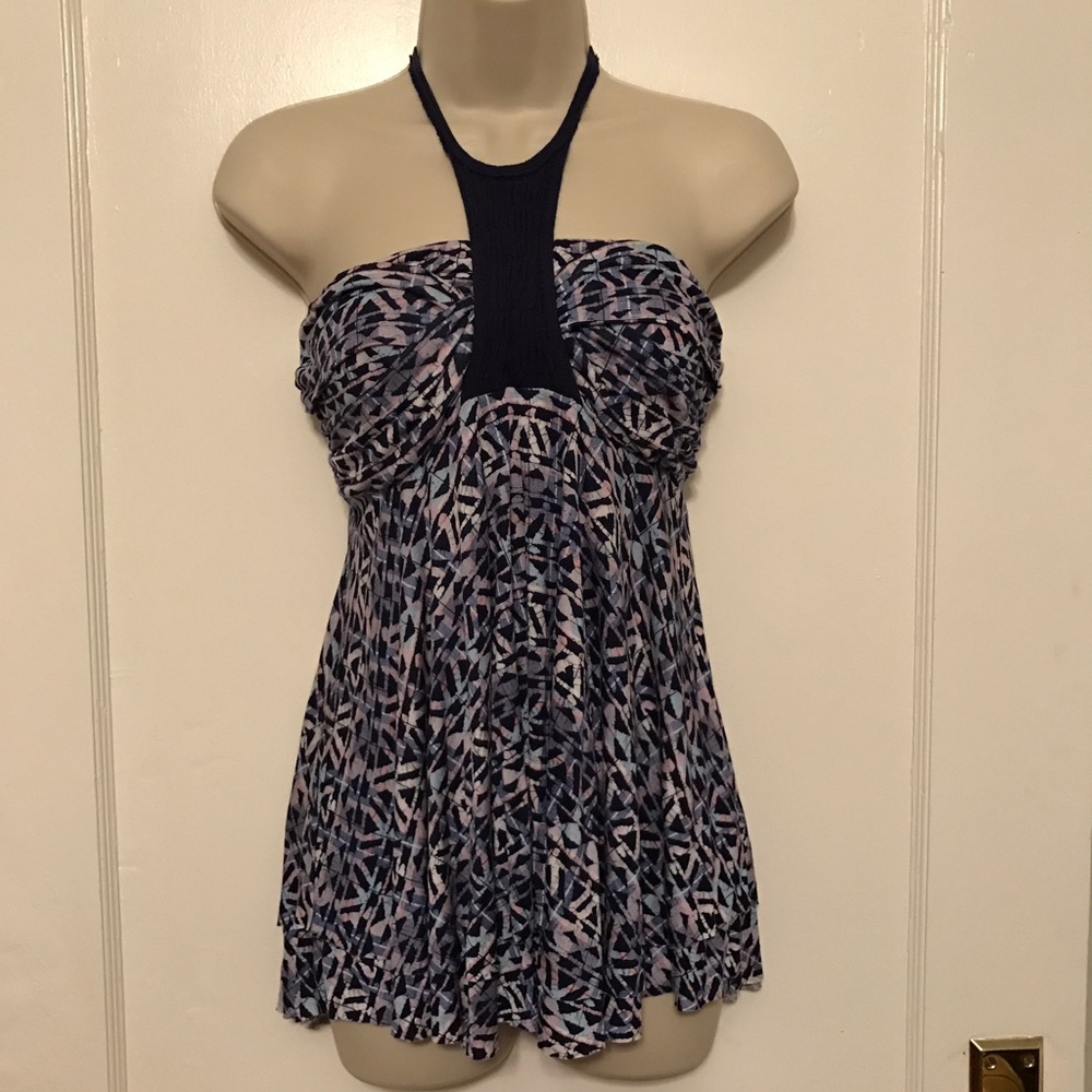 Free People Printed Festival Halter