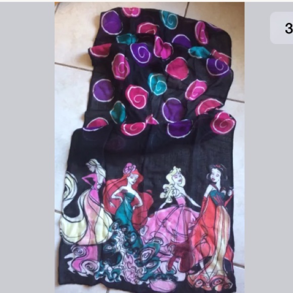 Disney Parks PRINCESS COUTURE Runway SCARF - Picture 4 of 4