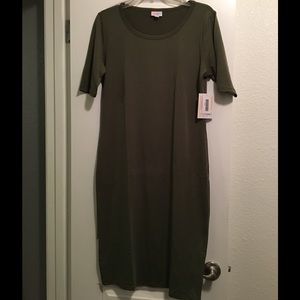 Olive Green LulaRoe Large Julia