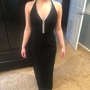 Black gown