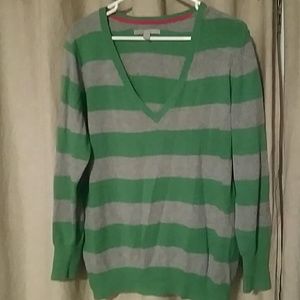 Old Navy striped sweater. Size XL