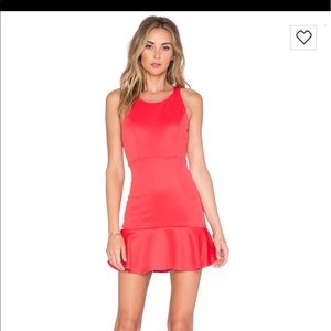 Lovers&Friends satin mini dress