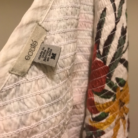 Halter / cropped floral top - Picture 4 of 4