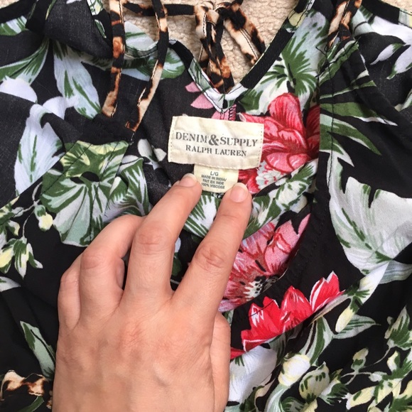 Ralph Lauren denim & supply Floral romper - Picture 3 of 3