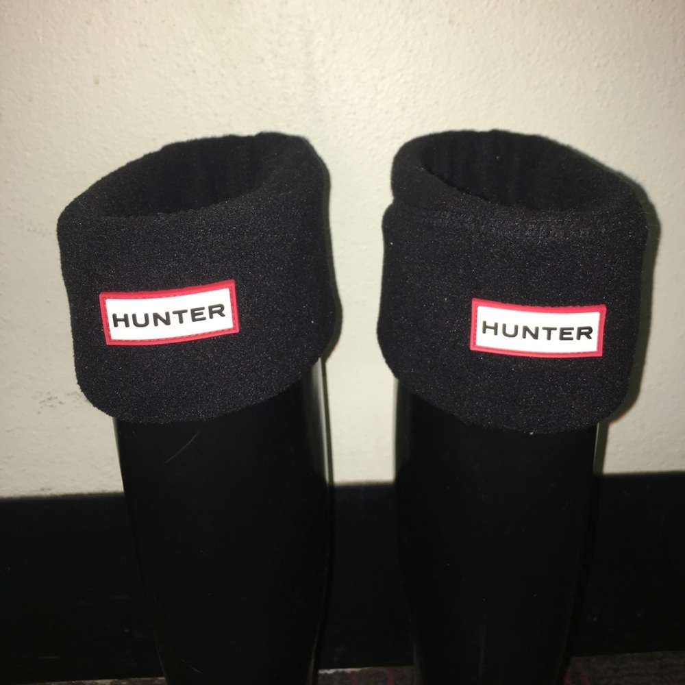 Black hunter boot socks
