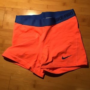 Nike pro 3" shorts