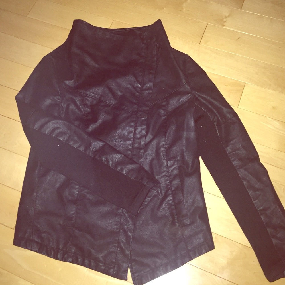 suede H&M jacket