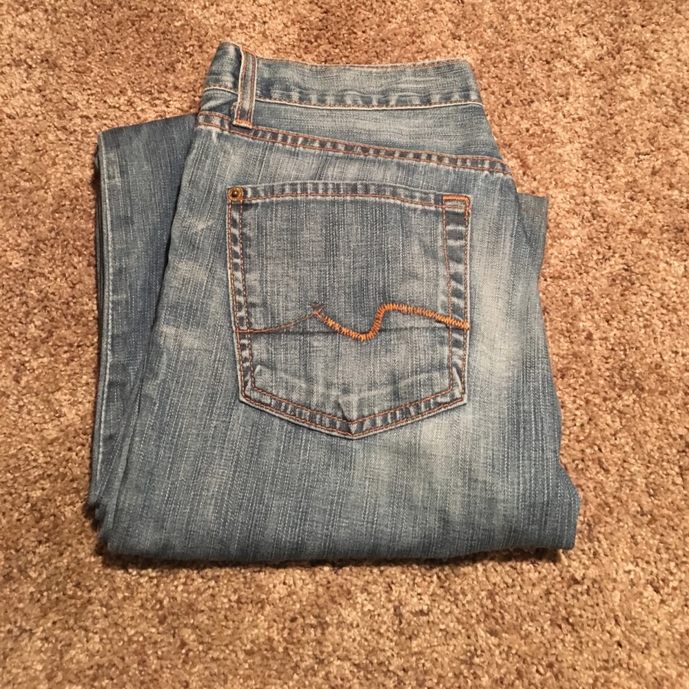 size27 boot cut sevens