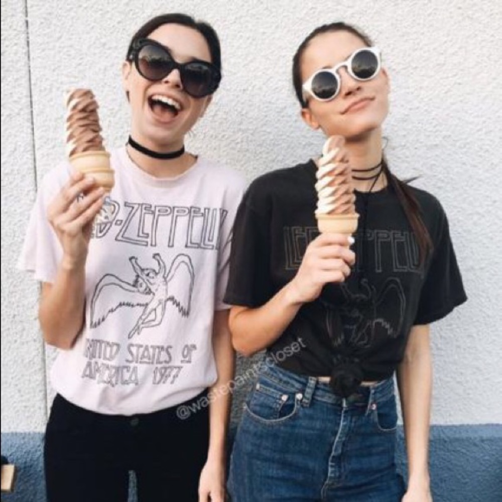 ‼️SOLD‼️ Brandy Melville Led Zeppelin Tee