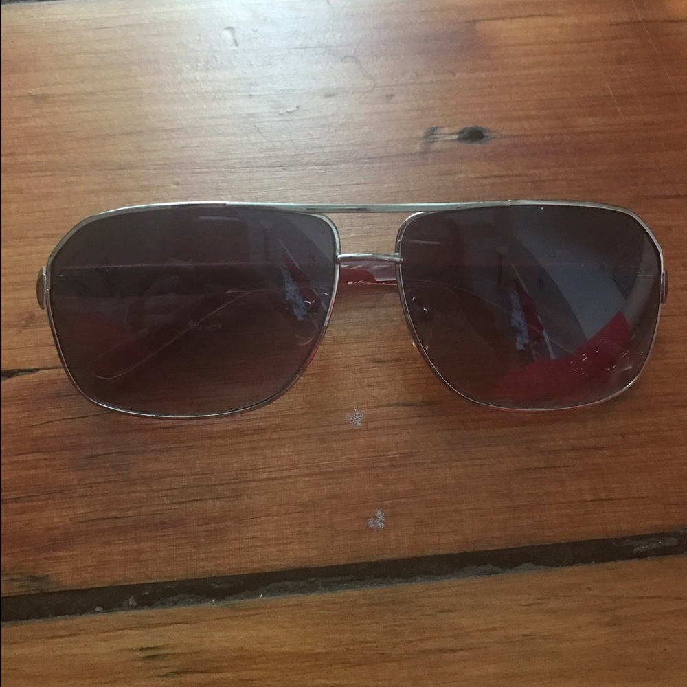 Rectangular Aviator Sunglasses