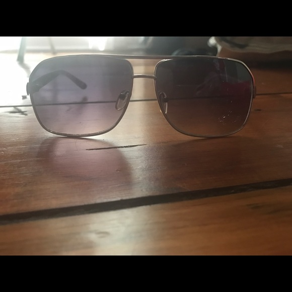 Rectangular Aviator Sunglasses - Picture 2 of 5