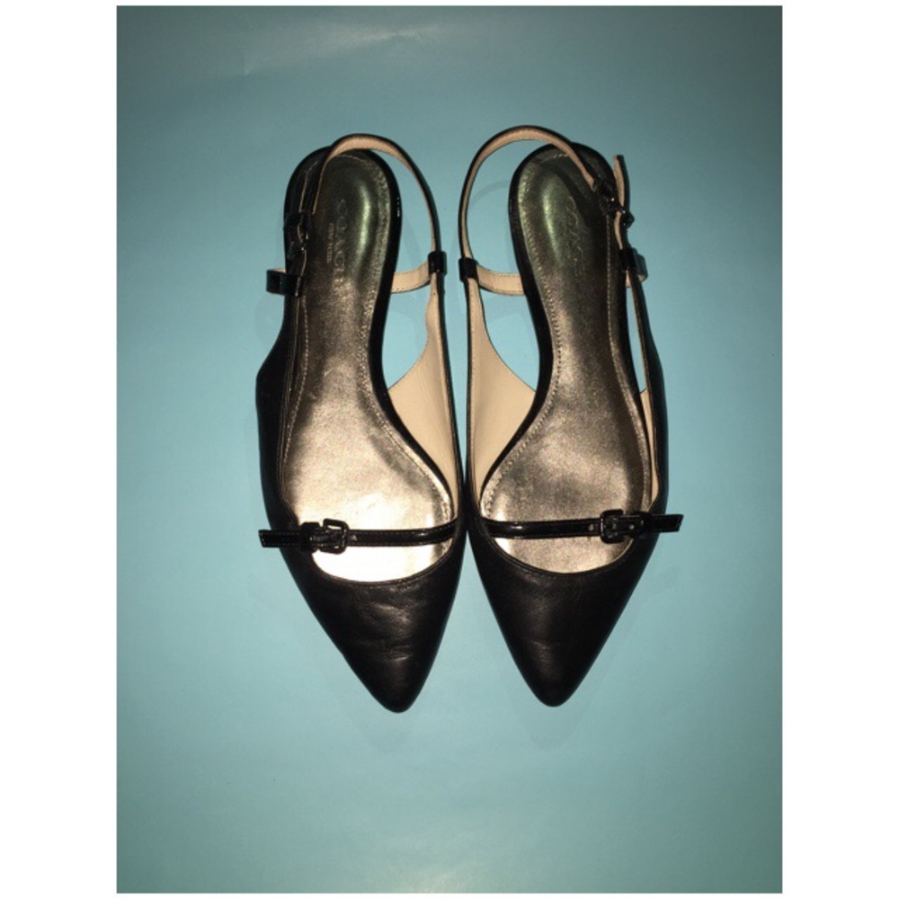 Coach Black Flats🌱