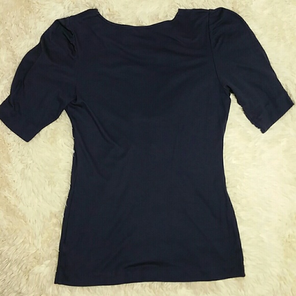 Banana Republic dressy v-neck top - Picture 2 of 6