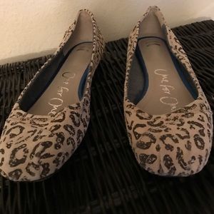 Toms cheetah print flats