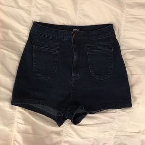 BDG high waisted stretchy jean shorts