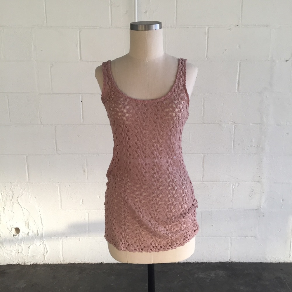 Urban Outfitters Crocheted Boho Tunic