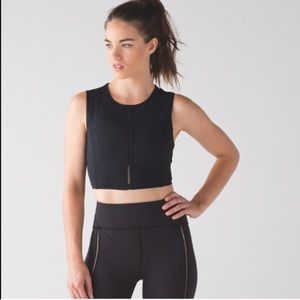 Lululemon 4 Sculpt It crop top tank