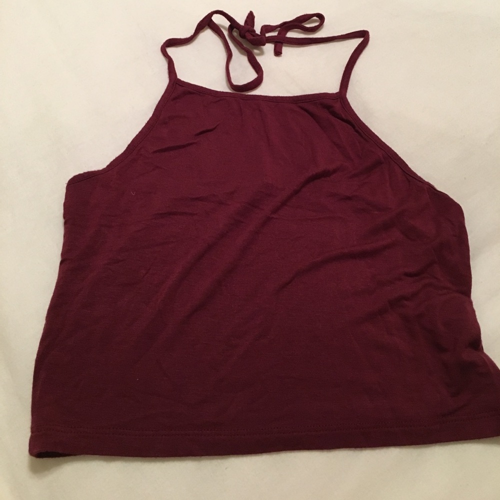 Cute halter crop top