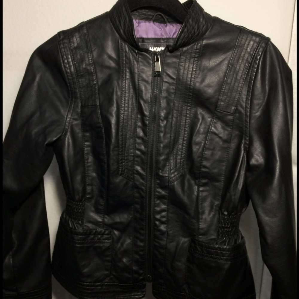 Hawke & Co. Outfitter Girls' faux-leather jacket