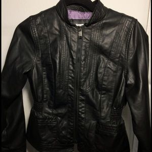 Hawke & Co. Outfitter Girls' faux-leather jacket