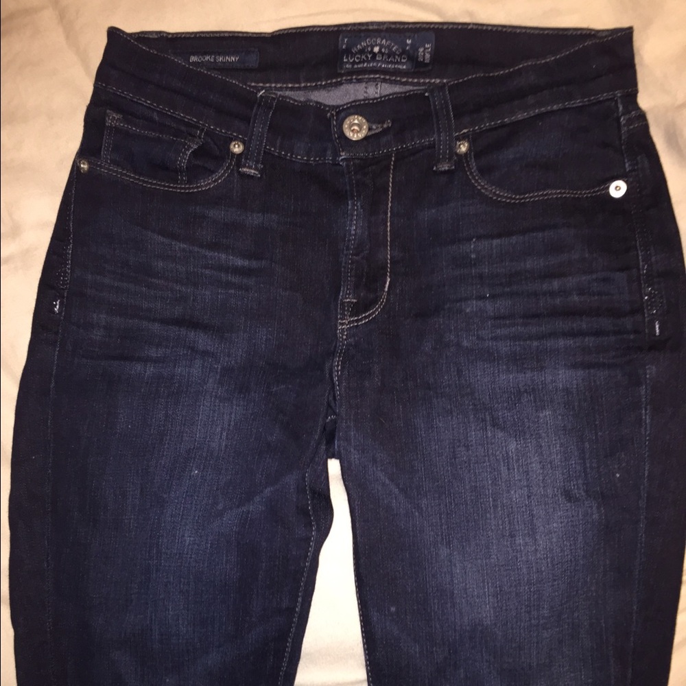 Lucky brand brooke skinny jeans!!