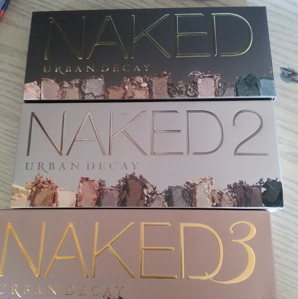 💥SOLD💥 Naked Palette Set 1,2,3 all AUTHENTIC