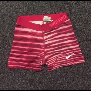 Pink striped NikePro