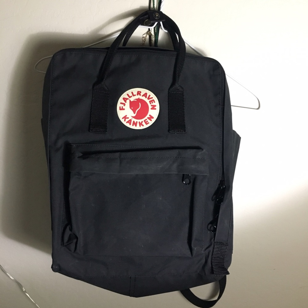 Black Kanken Backpack