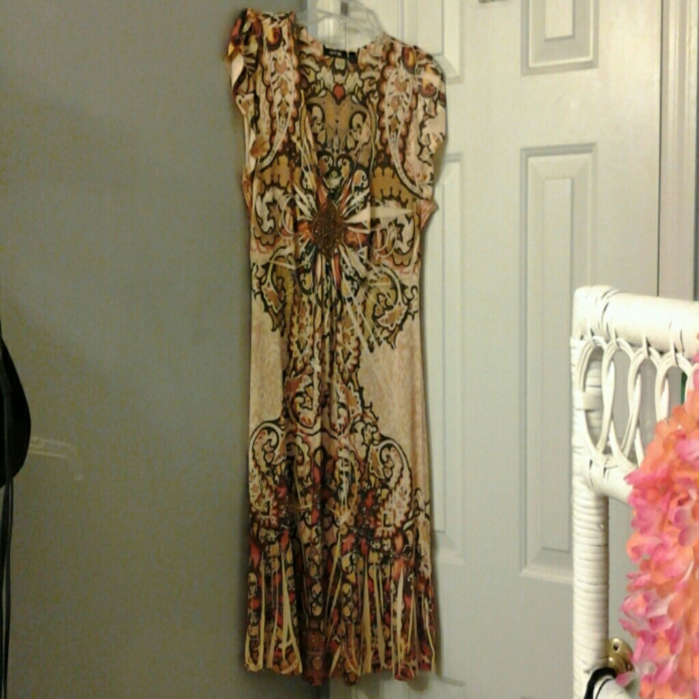 APT 9 Silky Spring Dress