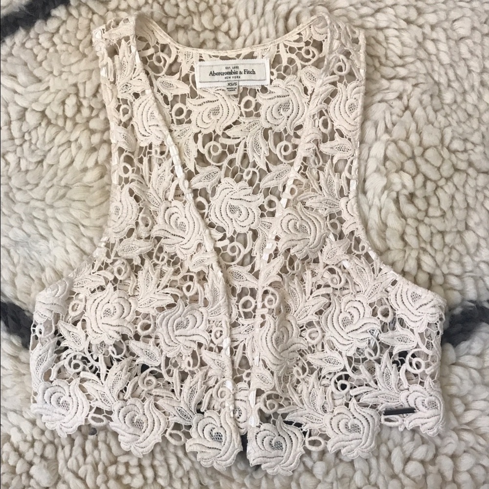 Crochet vest