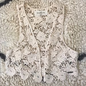 Crochet vest