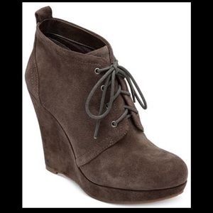 Jessica Simpson Suede Wedge Bootie