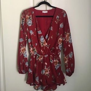 Floral Romper - American Threads