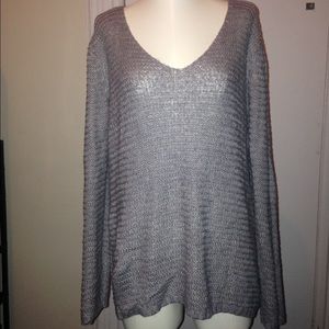 H&M oversized v-neck sweater