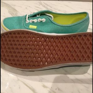 Bright Vans size 8 1/2
