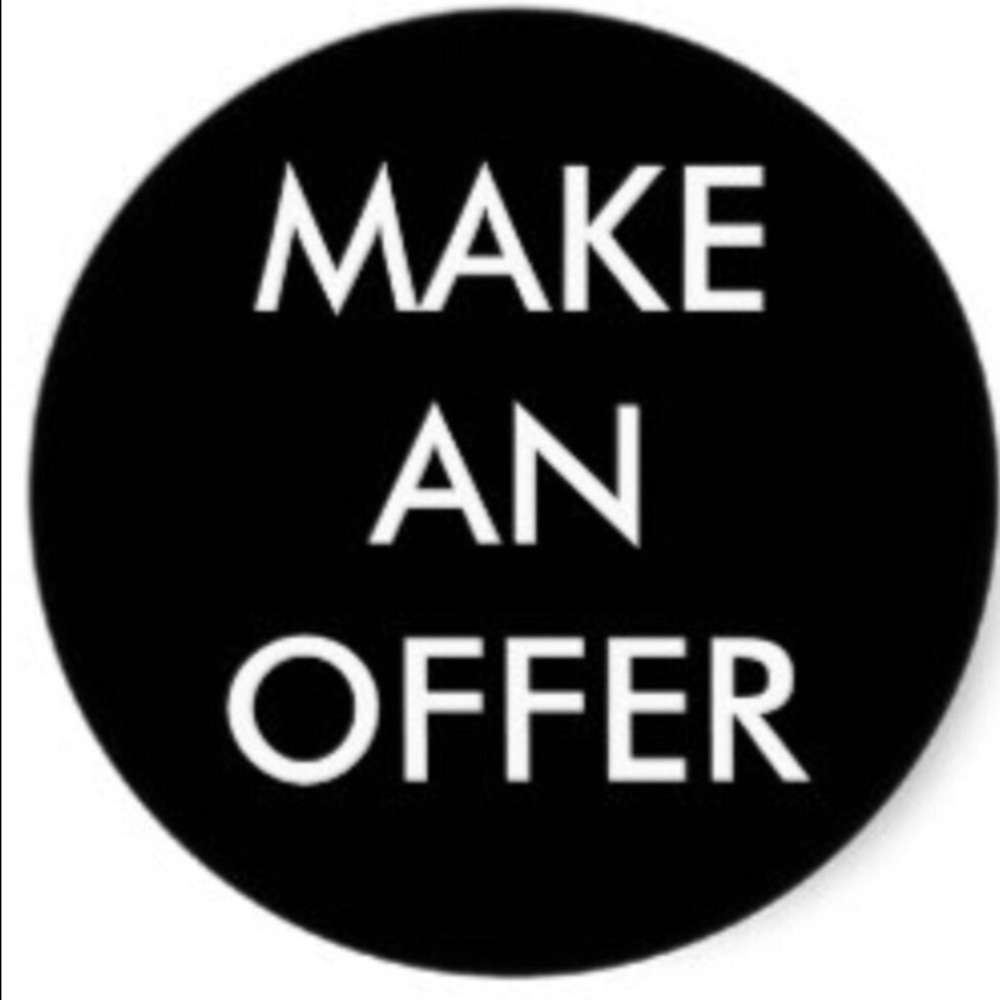 Offers welcome!
