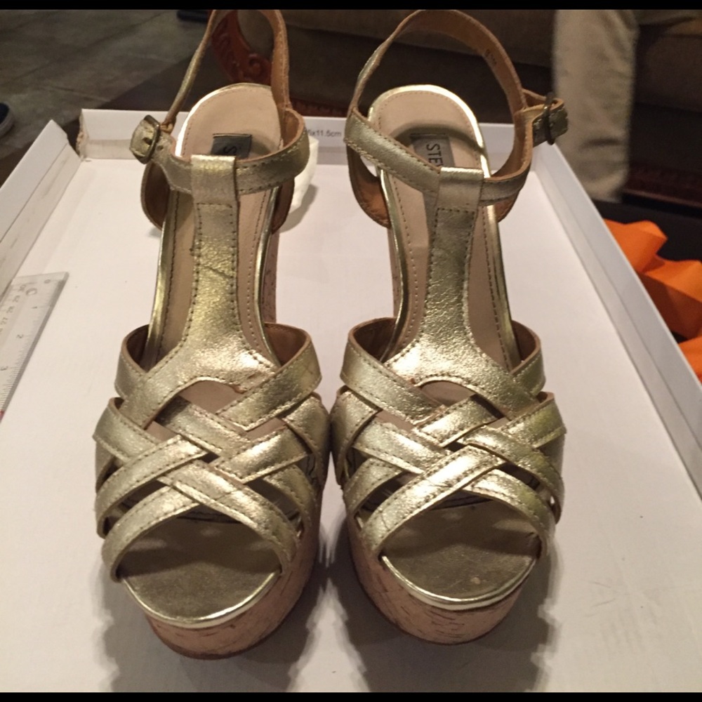 Steve Madden wedges. Style:Wildness Size 5.5