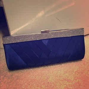 Royal blue Clutch