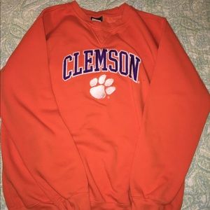 Mens Clemson crewneck sweatshirt