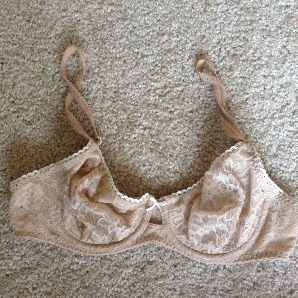 Nude Lace Bra