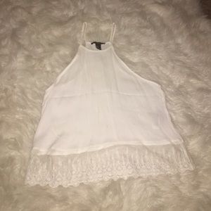 Forever 21 Lace Halter Top
