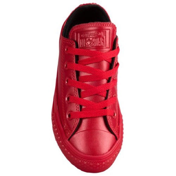 CONVERSE ALL RED WOMENS SIZE 7 shoes - Picture 6 of 8