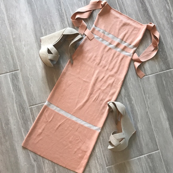 NBD Dresses & Skirts - NBD x Revolve Alyssa Dusty Pink Dress