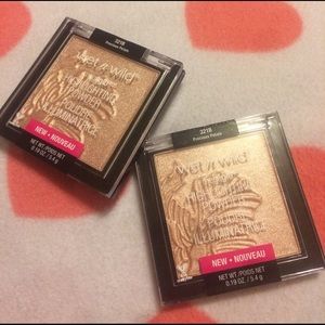 TWO WetNWild Megaglow Highlighters-Precious Petals