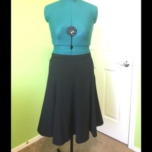 Zac and Rachel Black A line Skirt. Sz 12