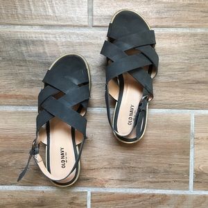Black Strapy Sandals
