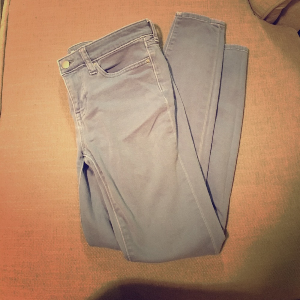 Gap Lilac/Gray Pants