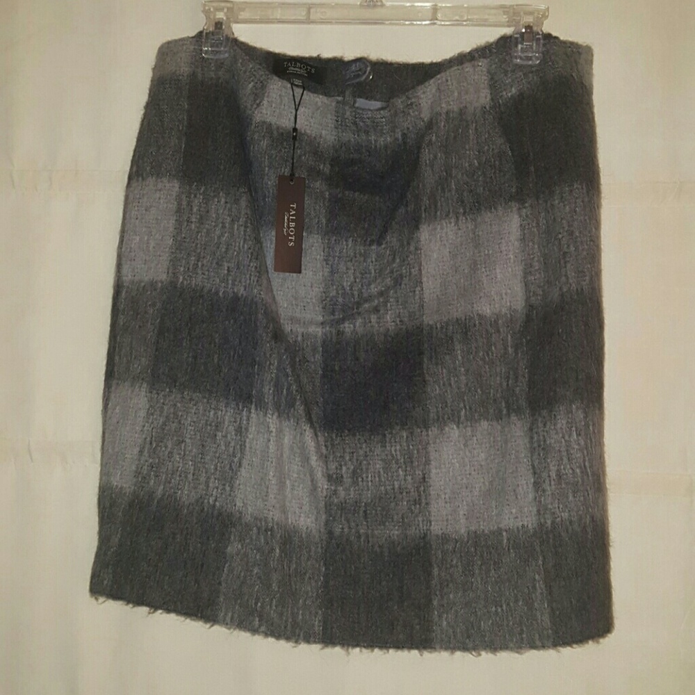 Talbots wool blend skirt