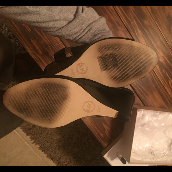Size 6.5 Michael Kors Wedges, worn twice - Picture 2 of 4